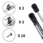 10 Inch 45 Lb200N Gas Shocks Struts Lift For Truck Pickup Tool Box Storage Lid Door,Set Of 2 Vepagoo