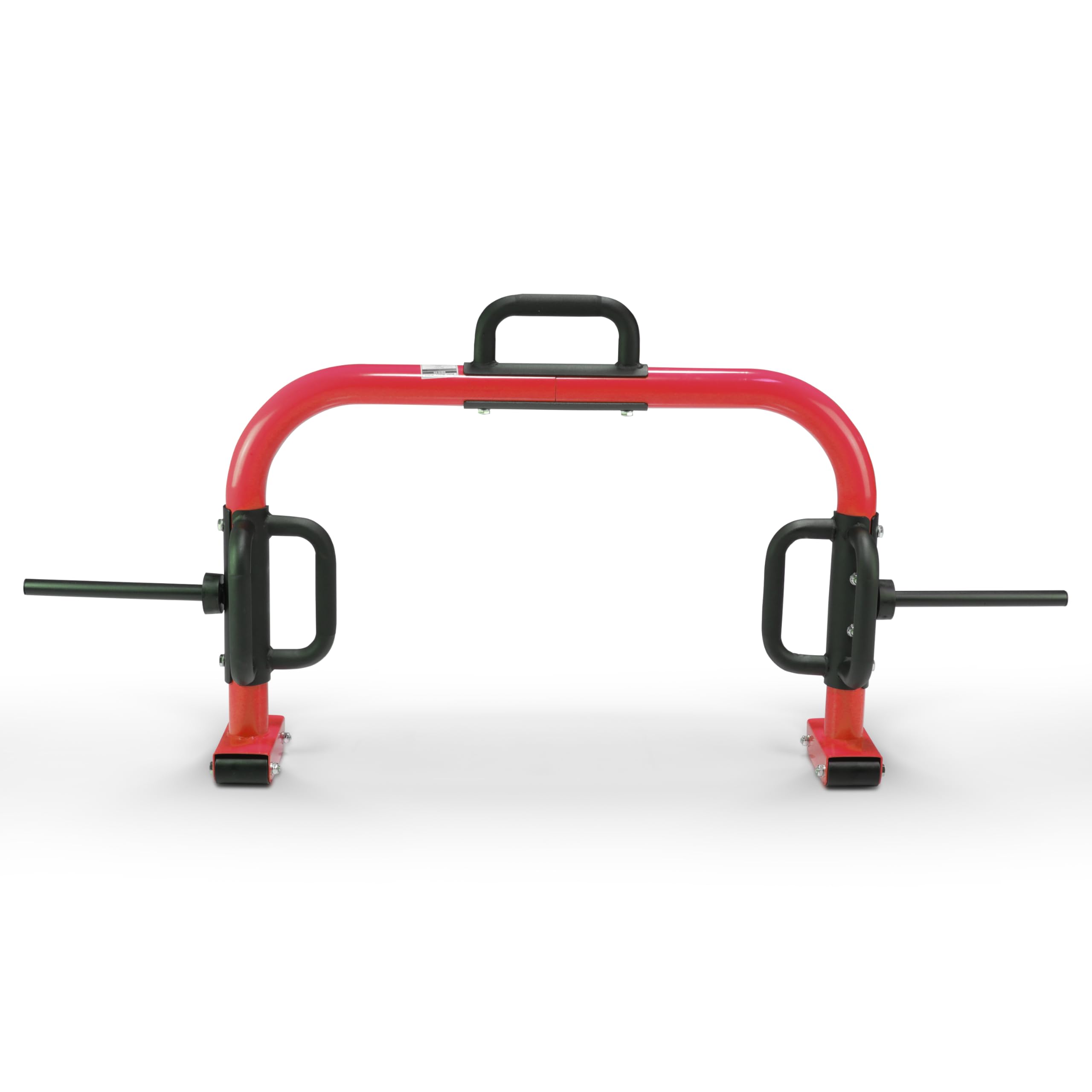 Cap Barbell Deluxe Open Trap Bar, Hex Bar, Shrug Bar, Deadlift Bar For Olympic And Standard Plates - Red