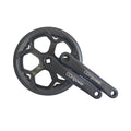 CDHPOWER CHPOWER Bike Crankset 1 Piece/Single 48T/ 52T Steel Chainring with Chain Cover 170mm Aluminium Alloy Arm for Single Spe