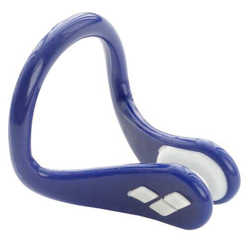 Arena Unisex Nose Clip Pro Swimming Nose Plug For Adults, Soft Pads, Pvc Free, Blue/White, One Size
