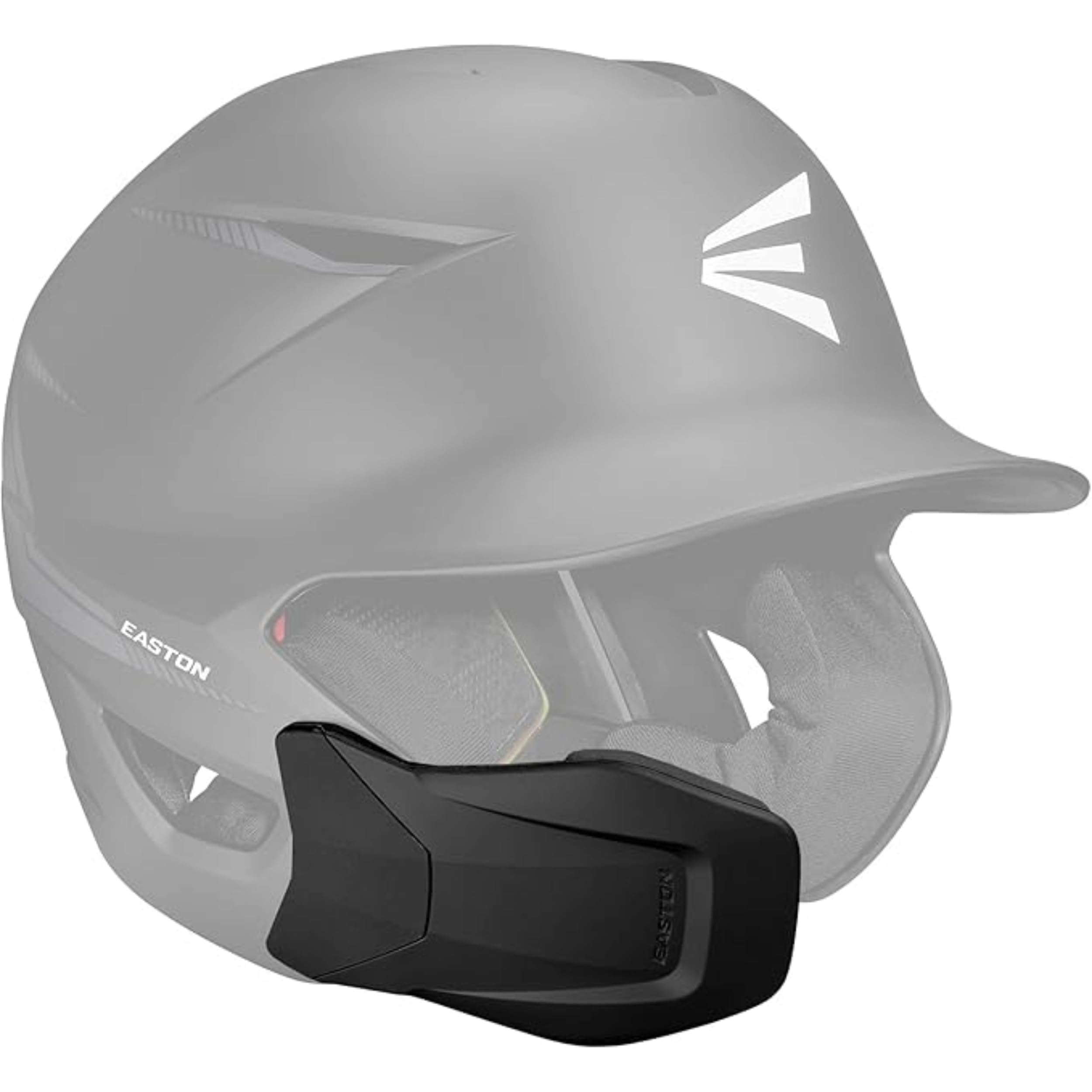 Easton | Multi-Adjust Batting Helmet Jaw Guard | Matte Black