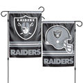 Wincraft NFL Oakland Raiders Garden Flag, 12 Inches by 18 Inches, 2 Sided, Team Color