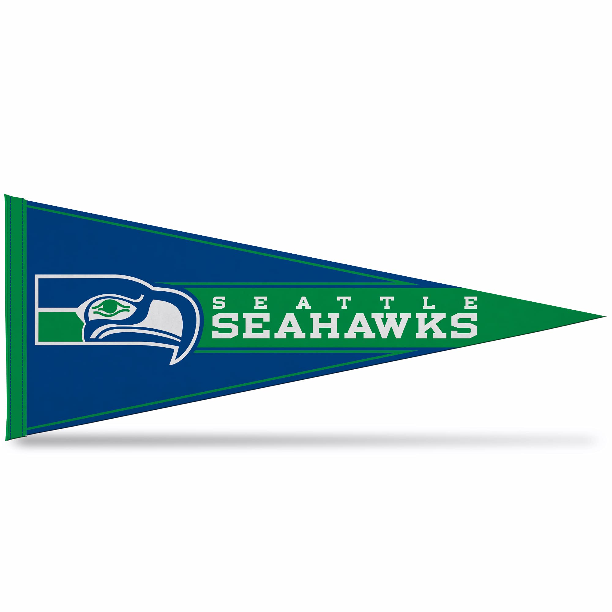 Rico Industries Nfl Football Seattle Seahawks Retro 12'' X 30'' Felt Wall D  Cor Pennant - Great For Home/Bed Room/Man Cave D  C