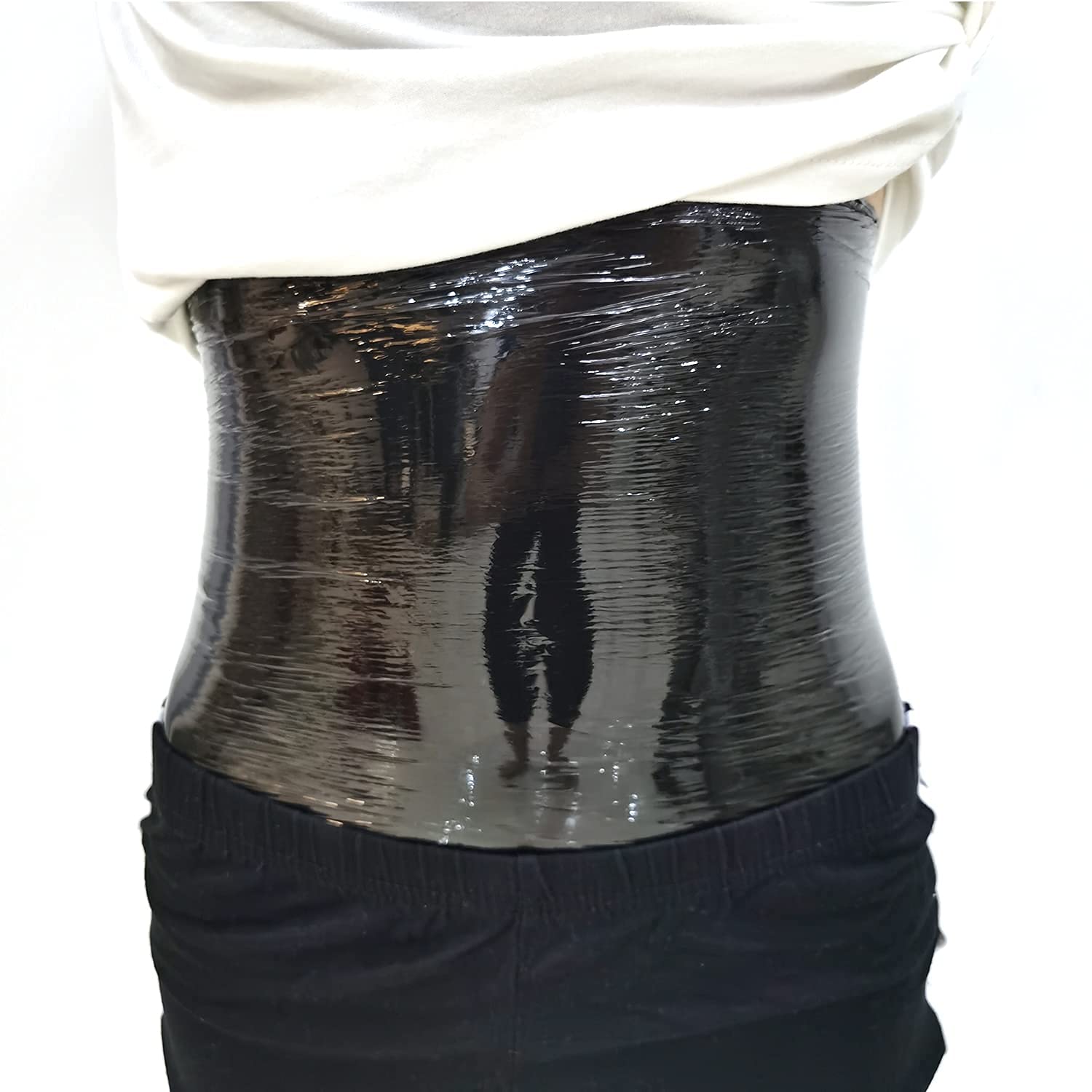 Zgdfsm 60 Meters Osmotic Plastic Body Wrap Sweat Shaper Sauna Workout & Sweat Enhancer Stomach Reduces Cellulite Wrap Body Film