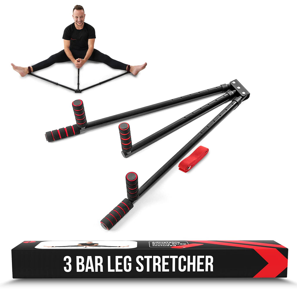 3 Bar Leg Stretcher - Stainless Steel Split Machine Mma Equipment Hamstring Stretcher Device Boosts Range Of Motion And Stretchi