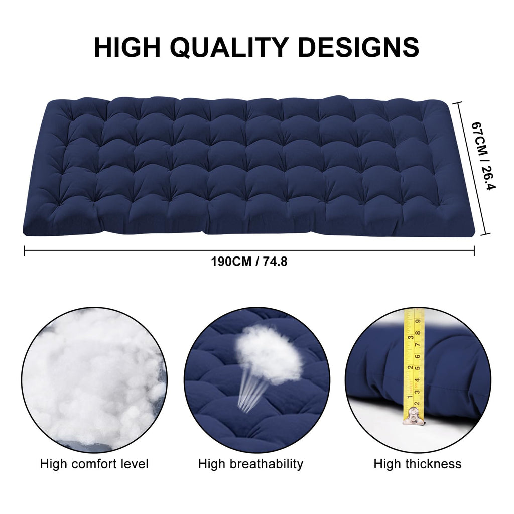 Araer Camping Cot, Portable Folding Outdoor Bed With Mattress Carry Bag, Heavy Duty Sleeping Cots For Adults Kids Travel Camp Be
