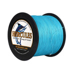 Hercules Braided Fishing Line 1500M 1640Yds 10Lbs-200Lbs Pe Superline 8 Strands (Blue 70Lb/31.8Kg 0.44Mm)