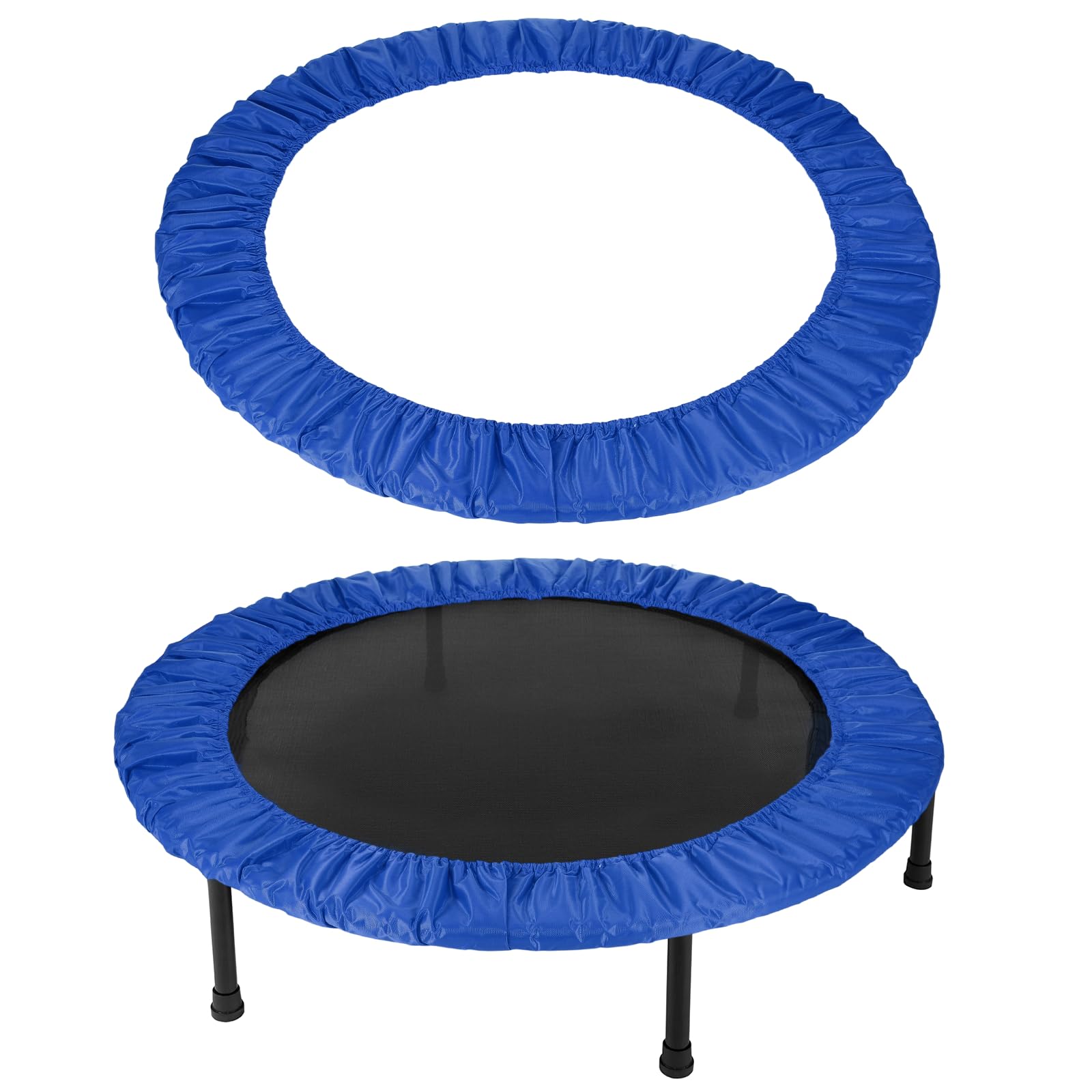 YELARXI Trampolines Spring Cover, Round Small Trampolines Replacement Cover, 8 Holes Safety Pad Replacement - Fitting for (Men/W