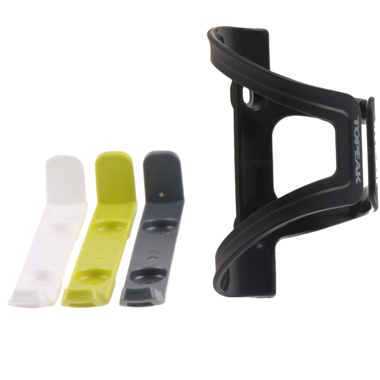 Topeak Unisexs Dualside EX Bottle Cage, Black/White/Green, One Size
