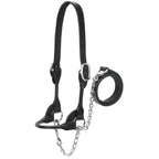 Weaver Leather Livestock Dairy/Beef Rounded Show Halter Black, Medium