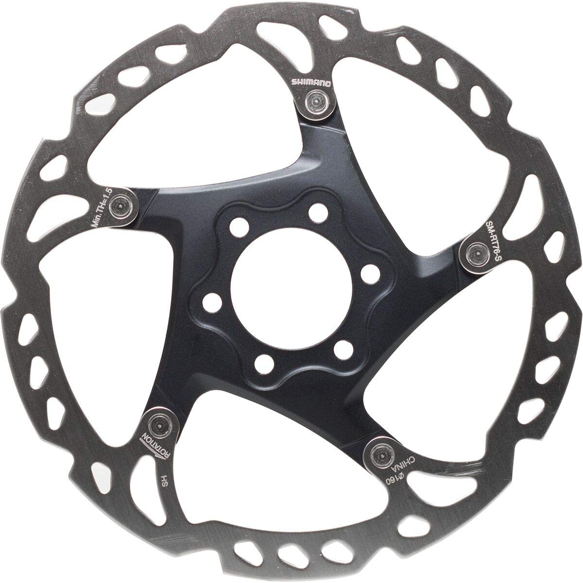 Shimano Sm-Rt76 Rotor - 6 Bolt One Color, 160 Mm