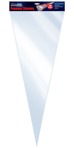 Ultra Pro Protective Sleeves For Pennants (20 Count Pack), Clear