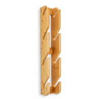 Cor Surf Skateboard Wall Mount Display 4 Boards  Snowboard Wall Storage Mount Holds Four Boards Made With Sustainable Bamboo 4 B