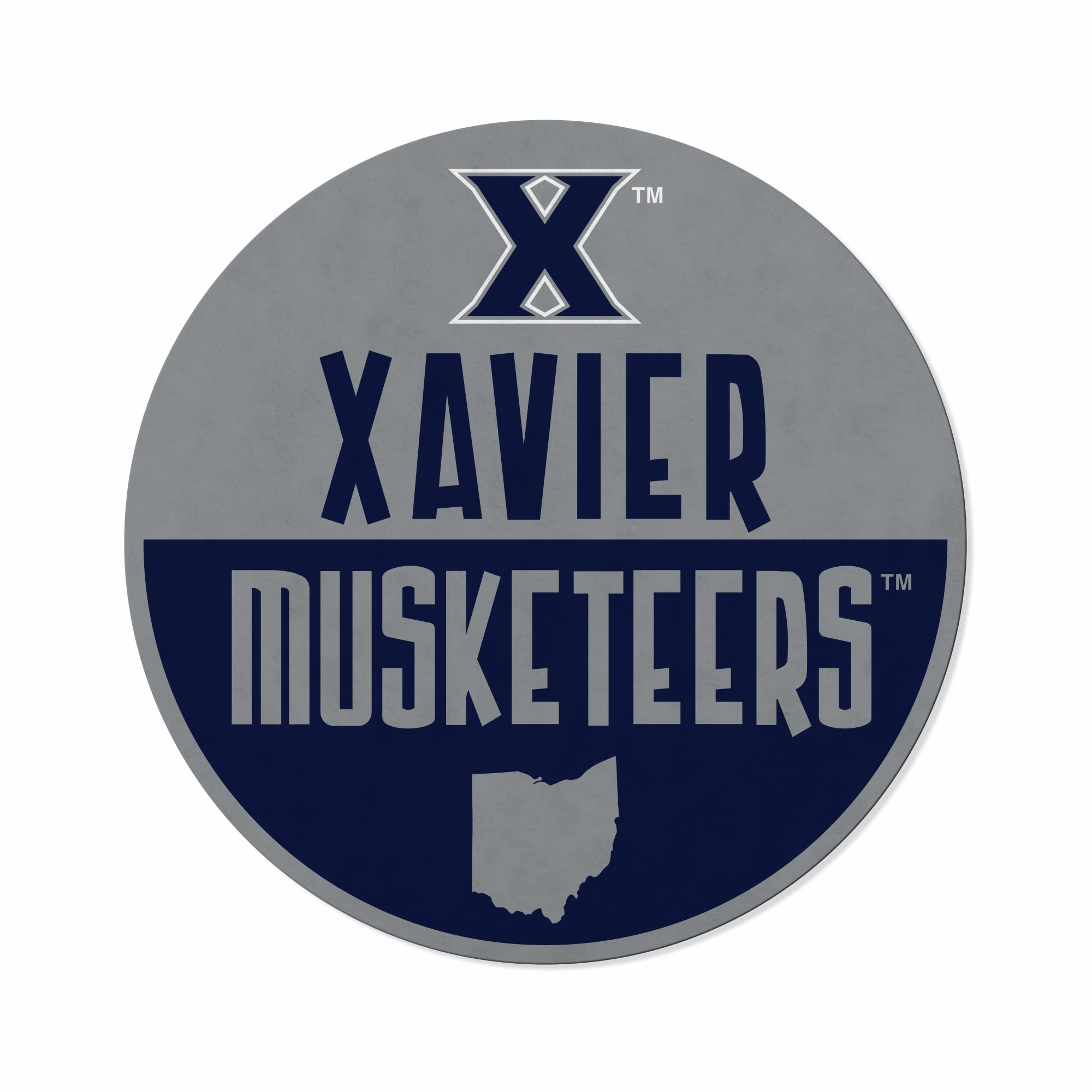 Rico Industries Ncaa Xavier Musketeers Classic Shape Cut Pennant - Home And Living Room D  Cor - Soft Felt Ez To Hang