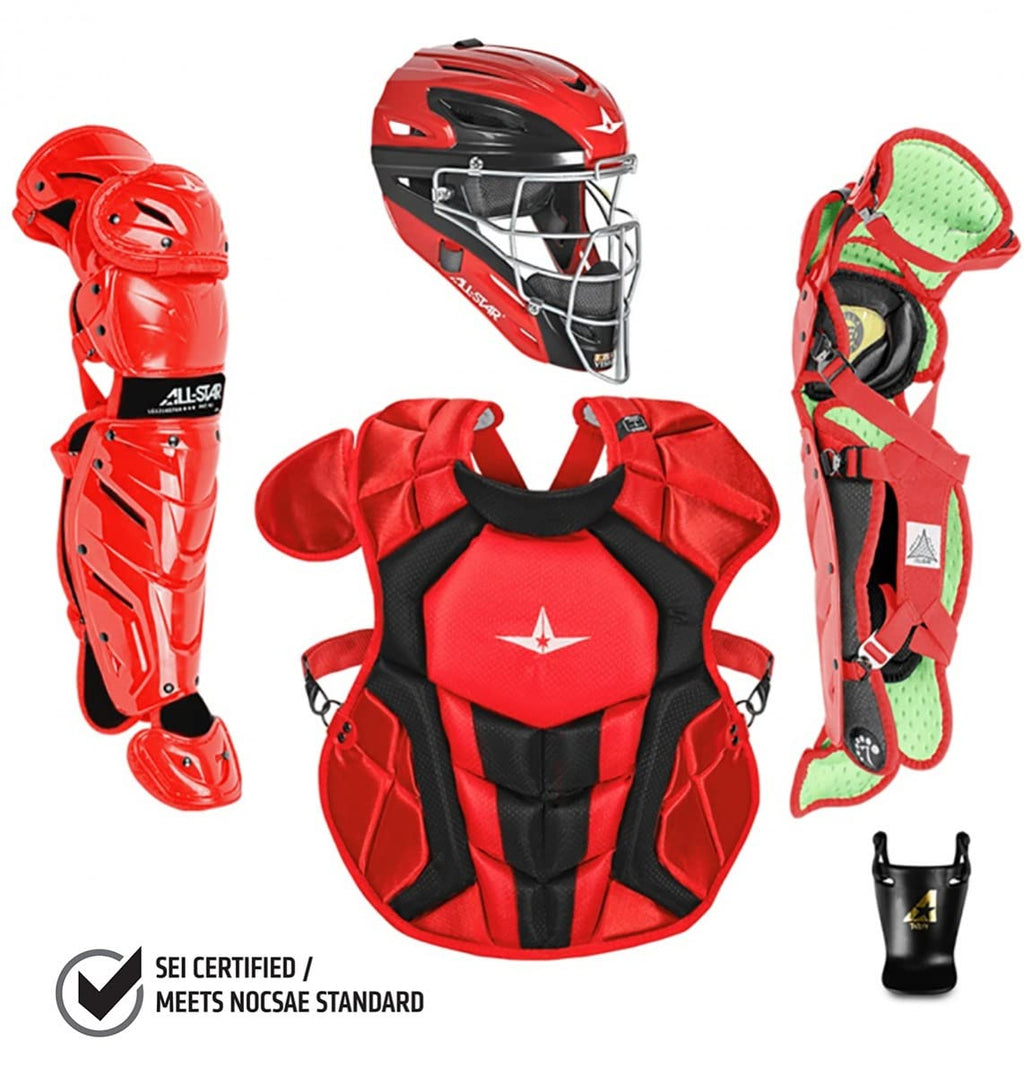 All-Star Ckcc1216S7X-Ttsc/Bk S7 Axis Catching Kit/Two Tone/Ages 12-16 Sc/Bk
