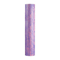 SNAPPSY Foam Roller 6 inch Round Equipment Balance Trainer for Massage Back Violet