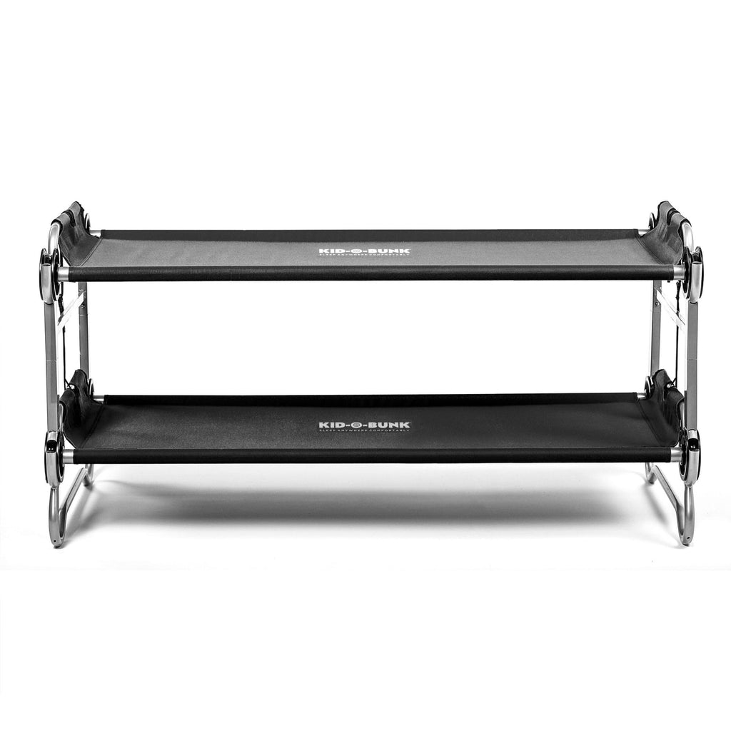 Kid-O-Bunk With 2 Side Organizers, Black