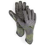 Puma Future Ultimate Nc Goalkeeper Gloves - Elite+ Dual Grip Latex, Tight Fit, 3D Knitted Backhand, Silicone Band, Elasticated W