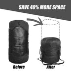 Frelaxy Compression Sack, Ultralight Sleeping Bag Stuff Sack 11L 18L 30L45L52L, Compression Stuff Sack - Space Saving Gear For C