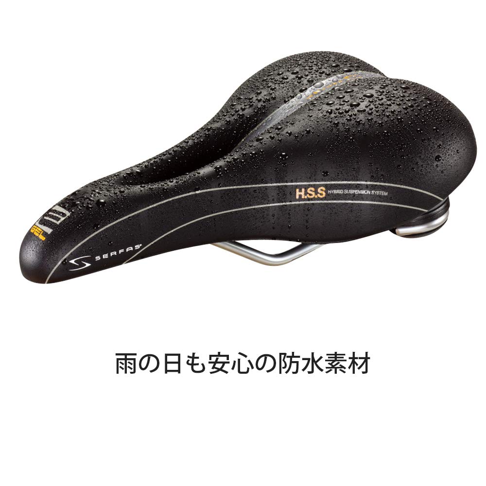Serfas E-Gel Dual Density Women'S Bicycle Saddle