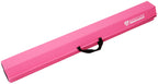 Fitvids 8 Ft Folding Balance Beam Gymnastics Floor Beam With Anti-Slip Bottom And Carrying Handles, Pink