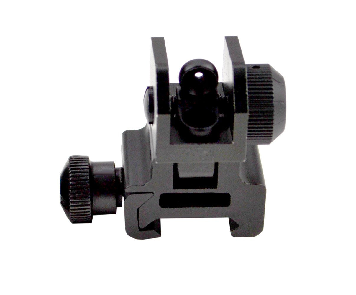 Sniper MFLRS01 Removable Flip-up Tactical Rear Sight Complete with Dual Aiming Aperture
