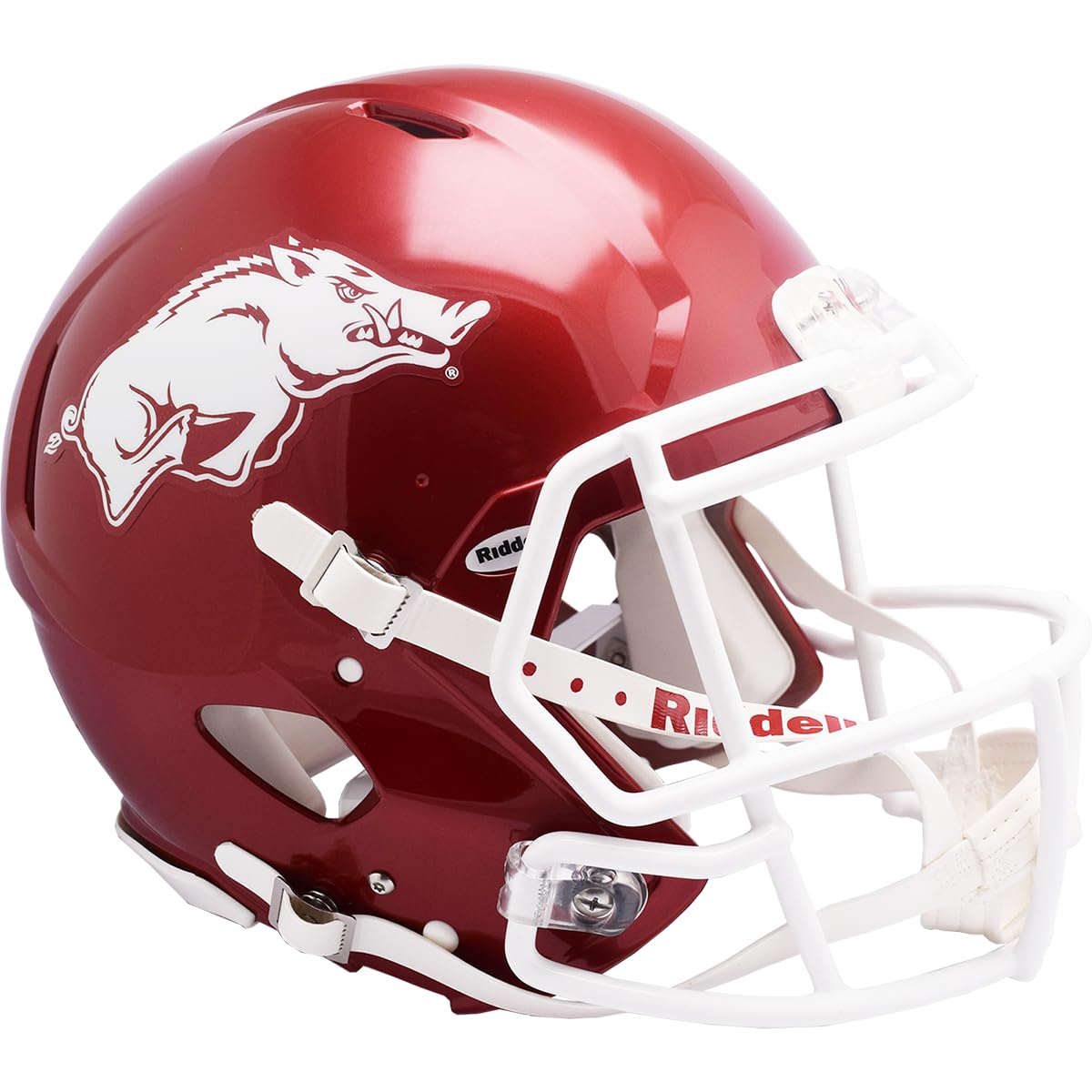 Riddell Ncaa Arkansas Razorbacks Helmet Full Size Authentichelmet Authentic Full Size Speed Style, Team Colors, One Size