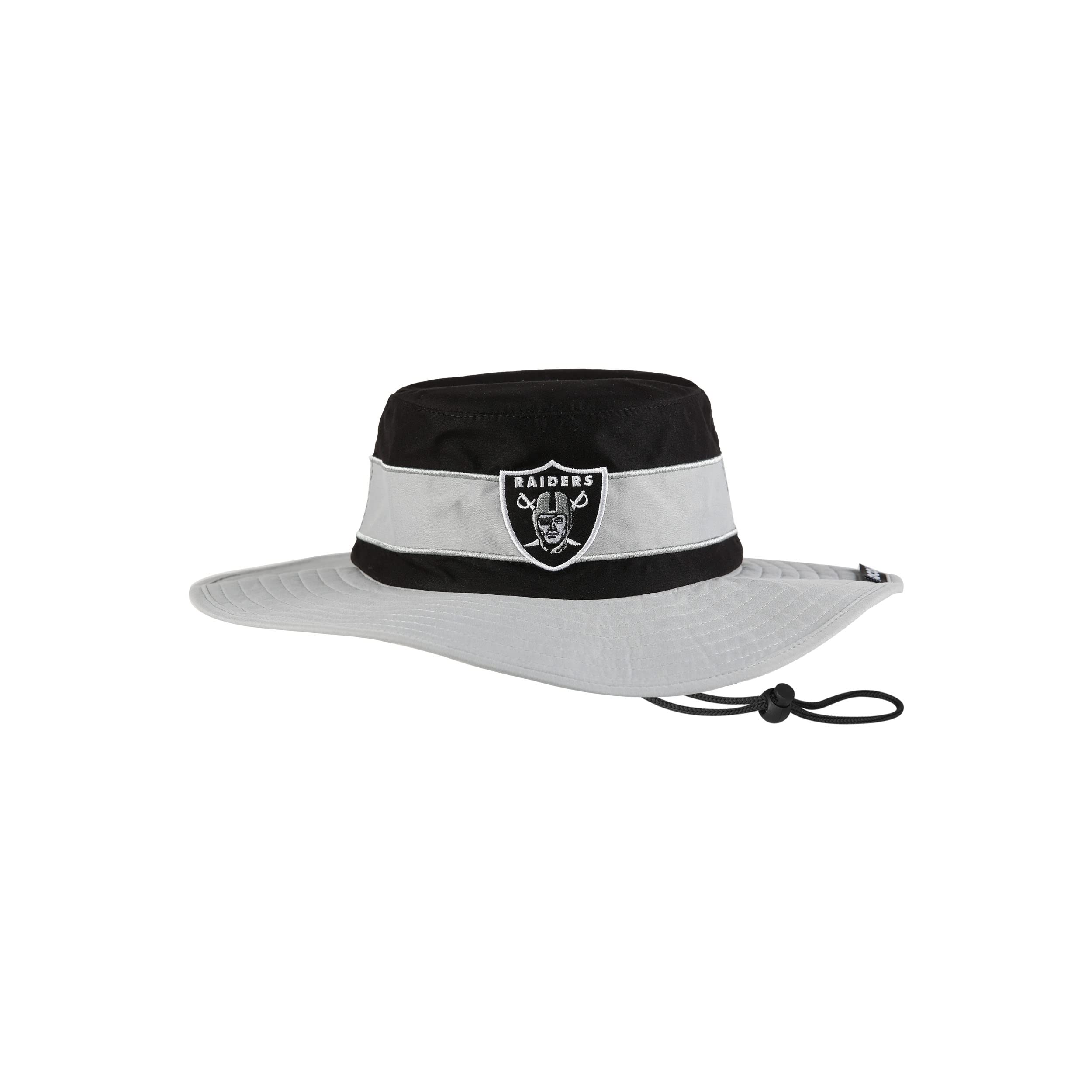 Foco Las Vegas Raiders Nfl Team Stripe Boonie Hat