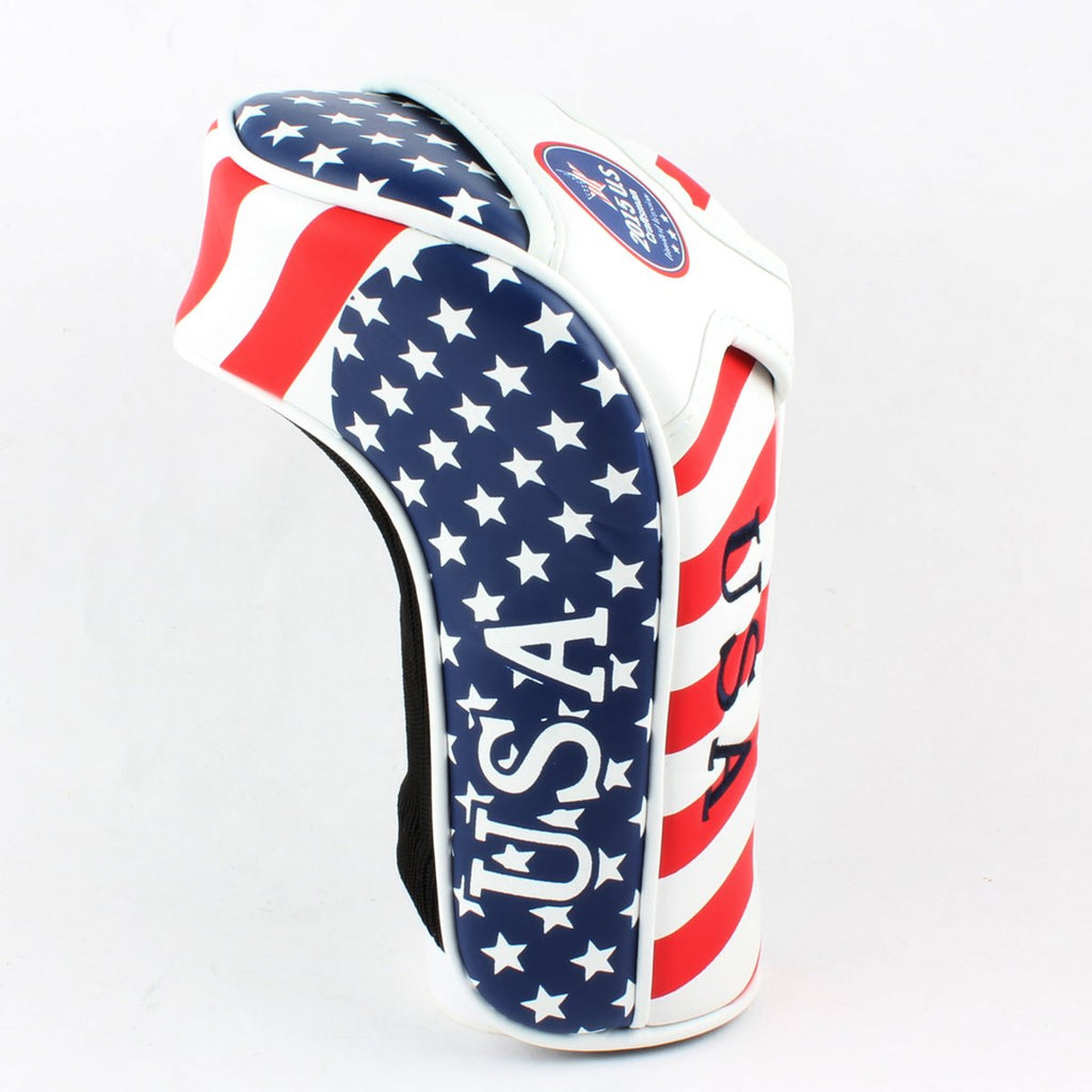 Stars And Stripes American Usa Us Flag Driver Headcover Head Cover For Taylormade Rbz Cobra Taylormade Jetspeed Sldr Callaway Bi