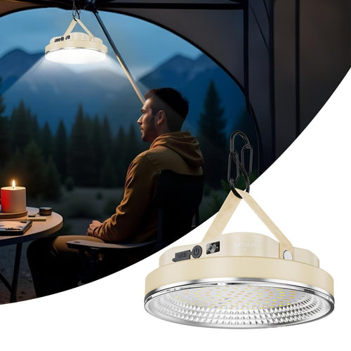 5000LM Flashlight Portable LED Camping Lantern Rechargeable Light 30W with Magnet , IPX4 Waterproof Tent Lights Power Failure Em
