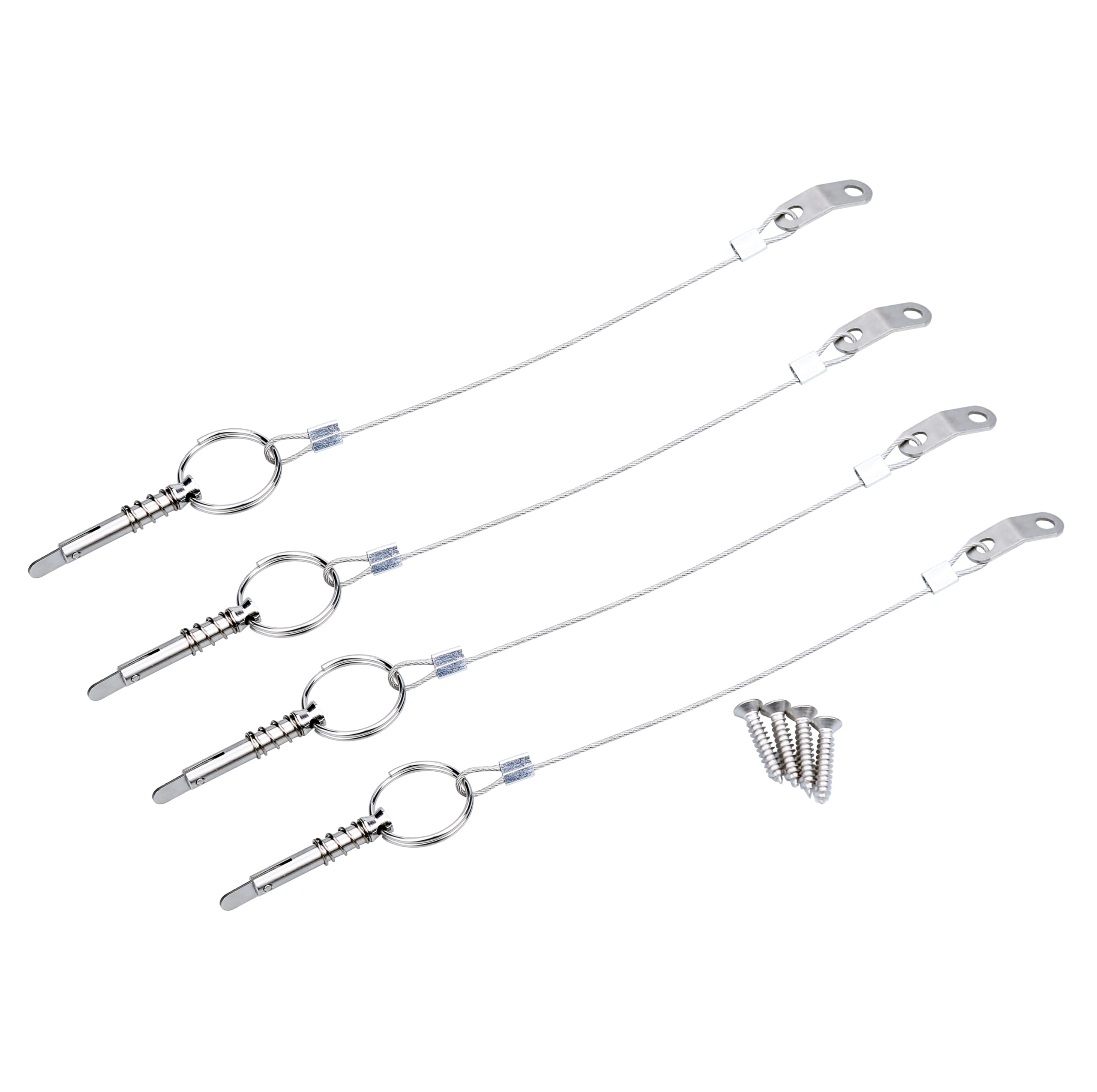 Thorn Boat Bimini Quick Release Pin With Lanyard (4 Pcs)