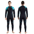 Xuker Wetsuit Men, 3Mm Neoprene Long Sleeve Full Body Front Zip Wet Suit In Cold Water For Diving Surfing Snorkeling Kayaking Sw