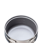 Evernew Titanium Non-Stick Pot Set, Small, Black
