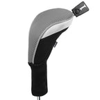 Andux Golf Club Wood Head Covers 460Cc Driver Covers Long Neck Gray
