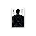 Action Targets B-27E Black ECON BLK SIL TRGT 100 Pack