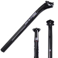 Carbon Fiber Seatpost 27.2 400mm Offset Road Bike Seat Post 3K Carbon