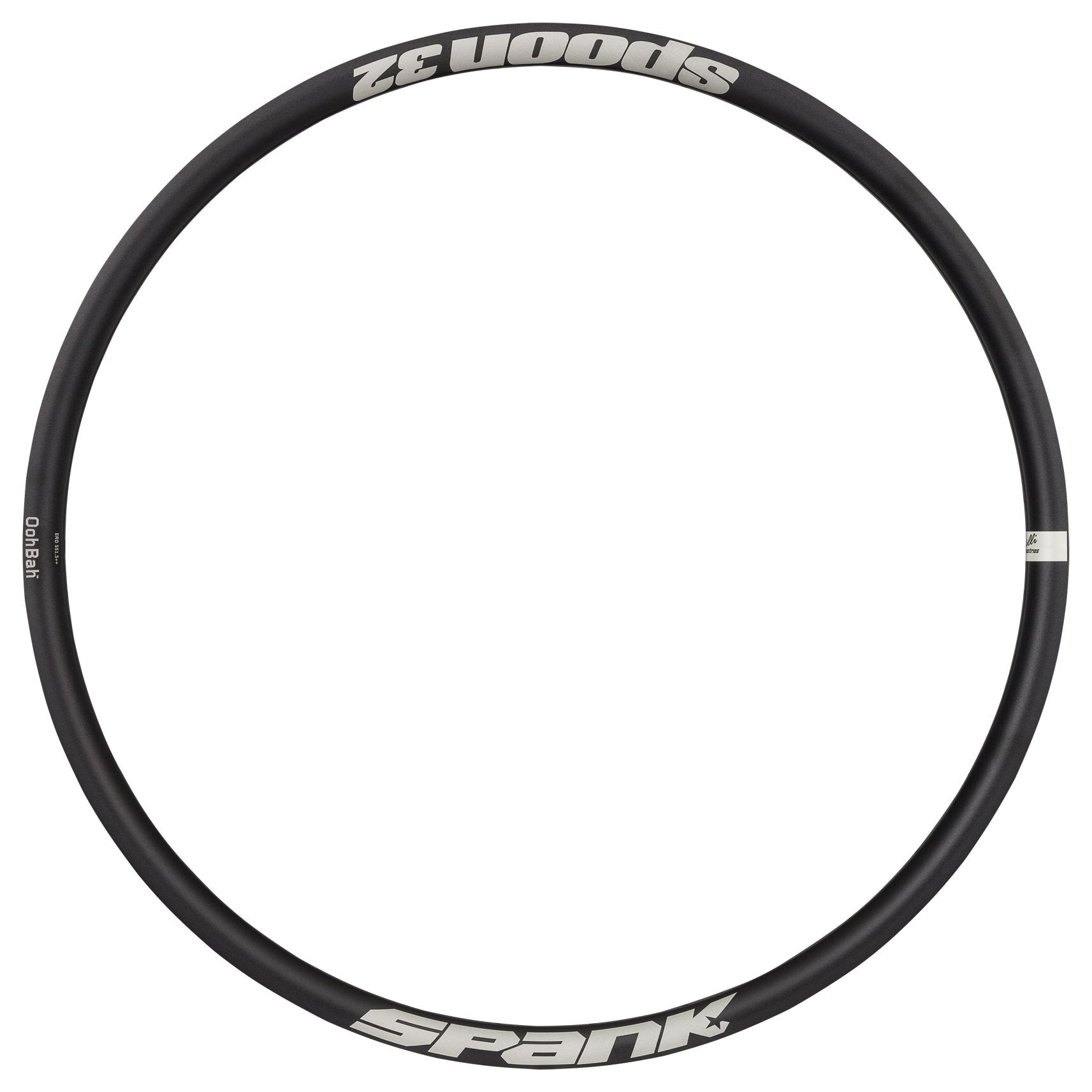 Spank Spoon 32 Bike Rims, (26Inch, Black), Bombproof Rim, For Astm 5, All Mountain, Trail, Freeride, E-Bike, Heavy To Light Ride