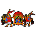 Craftooba Hand Crafted Indian Tradition Inspired Palki Fridge Magnet