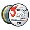 Daiwa J-Braidx8, Bulk, Multi-Color, Mono Dia.= 16Lb.