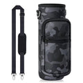 HASTHIP Water Bottle Carrier Bag for 32 oz Bottles, Crossbody Water Bottle Case Cover with Adjustable Shoulder Strap Pockets for