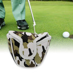 Histar Golf Mallet Putter Cover Headcover Camouflage Pattern Head Protective Bag (Camouflage Gray)