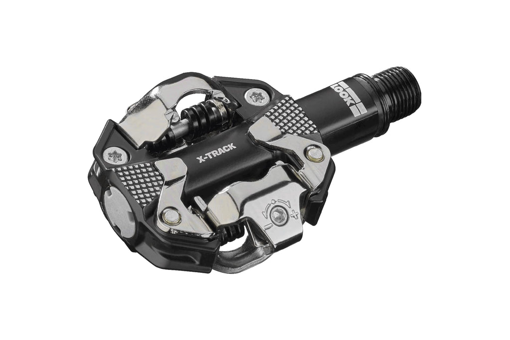 Look Cycle - X-Track Mtb Bike Pedals - Standard Spd Mechanism Compatible - Clipless Pedal - Aluminium Body - Double-Sealed Chrom