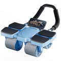 FEXMY 2026 New Ab Roller Wheel with Elbow Support, Adjustable Automatic Rebound Abdominal Wheel Roller for Core Work Out Home Fi