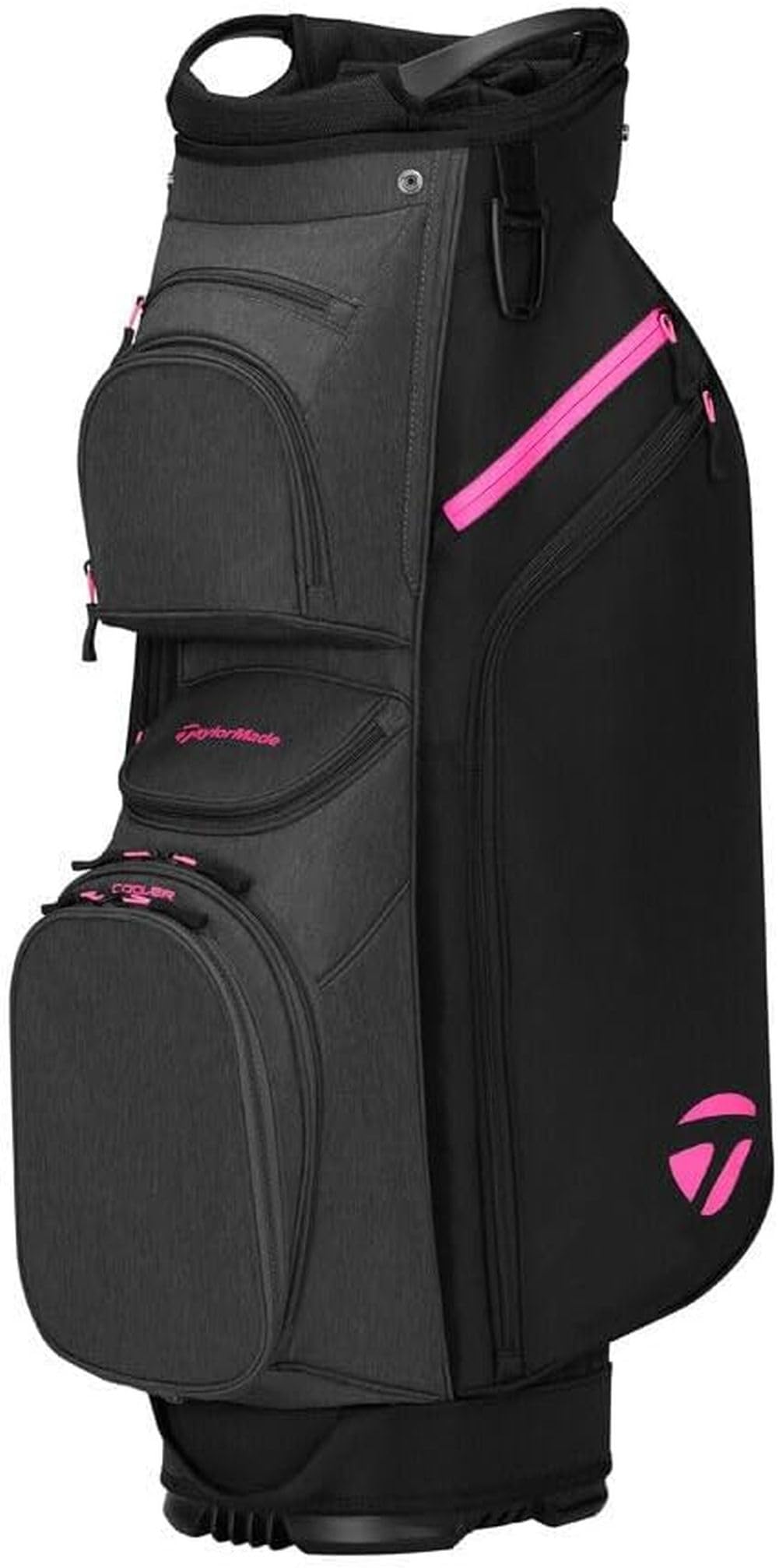 TaylorMade Golf Cart Lite Bag Black/Neon Pink