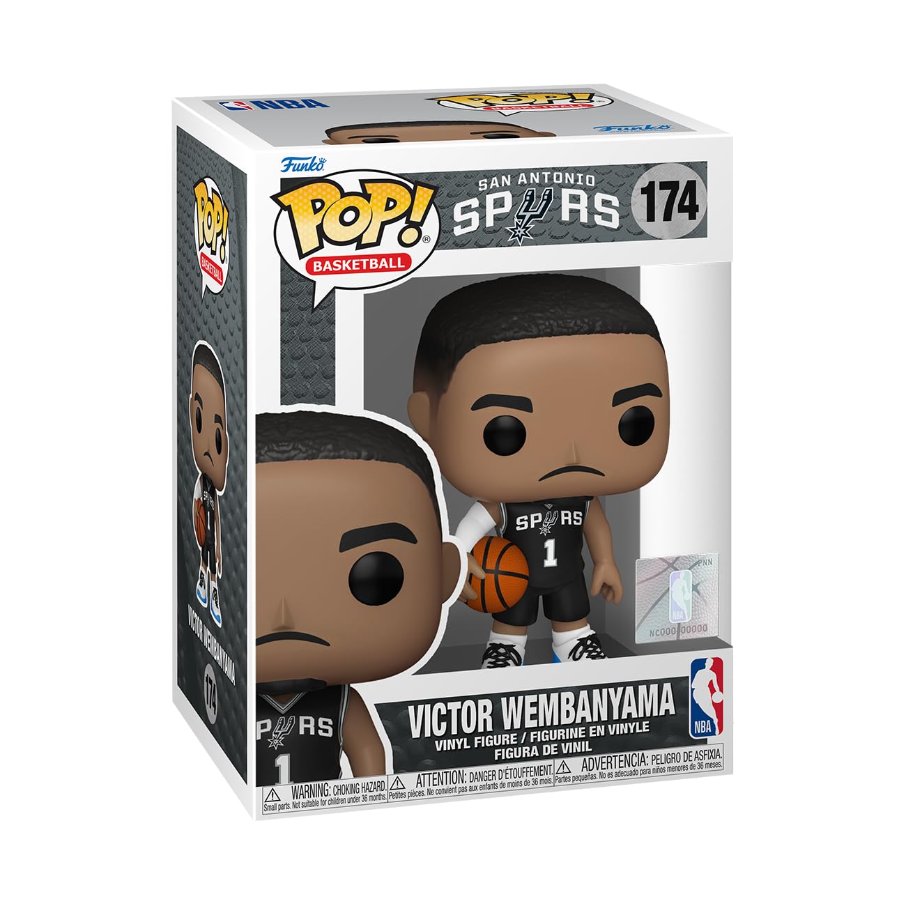 Funko POP! NBA: Spurs - Victor Wembanyama - Collectable Vinyl Figure - Gift Idea - Official Merchandise - for Kids & Adults - Sp