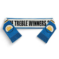 Tackle From Behind Man City Football Knitted Scarf, 100% Woolen, 48 X 7, Soft And Warm, With Hanger, Gift For Football Fans