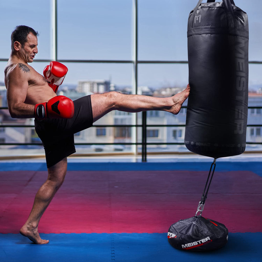 Meister Anker Double-End Boxing Heavy Bag Floor Anchor W/Bungees