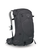 Osprey Stratos 34L Mens Hiking Backpack, Tunnel Vision Grey, One Size
