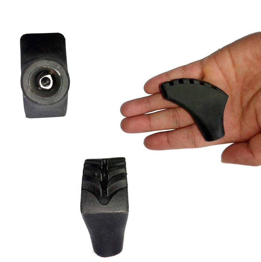 A Alafen Replacement Rubber Tips Set For Trekking Pole Walking Hiking Sticks Tips Protectors