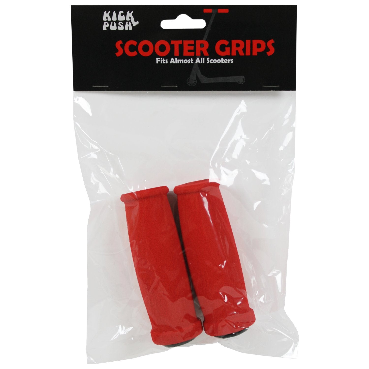 New Replacement Scooter Handle Grips For Razor Scooters (Red)